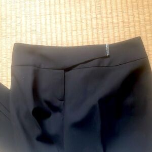 Elie Tahari Stretch Wool, Straight Leg Trousers
